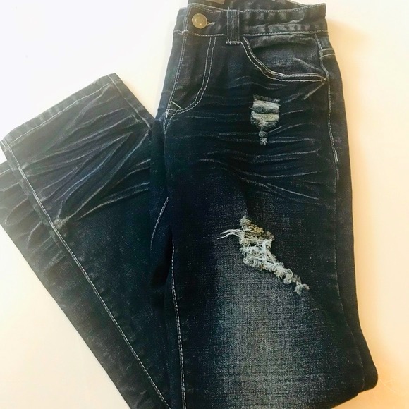 CJ Black slim distressed jeans - Picture 3 of 7